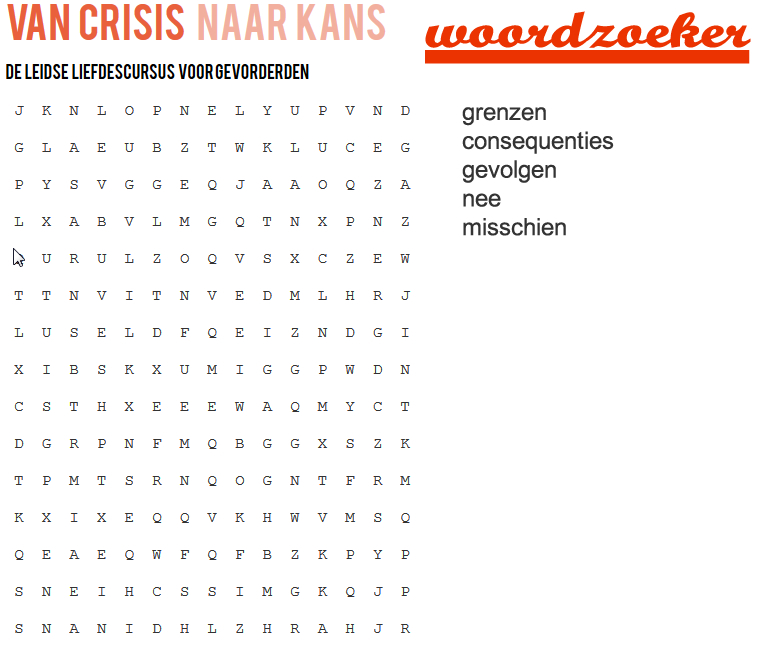 woordzoeker