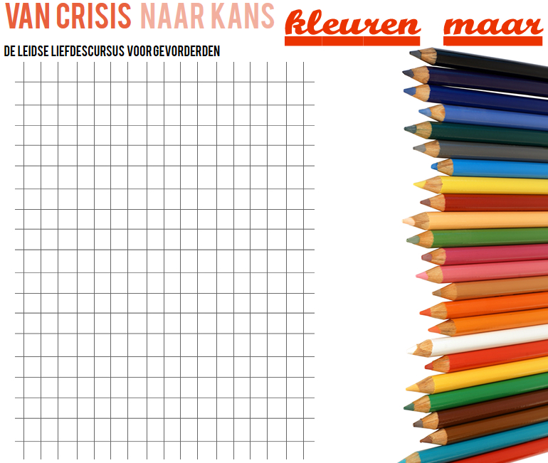 kleuren maar