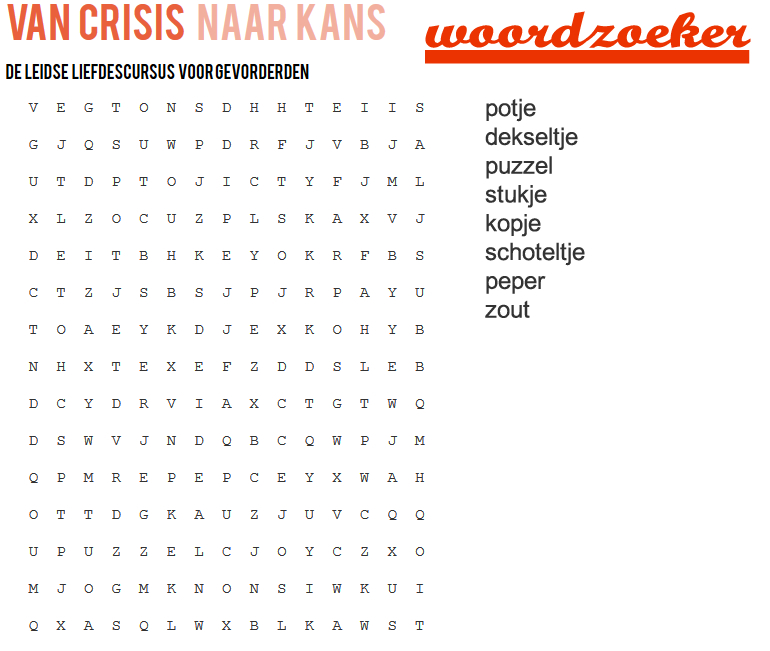 woordzoeker