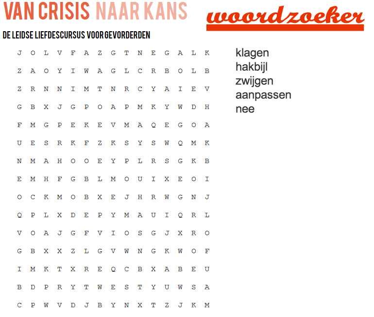 woordzoeker