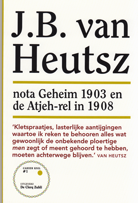 Nota Geheim 1903 en de Atjeh-rel in 1908